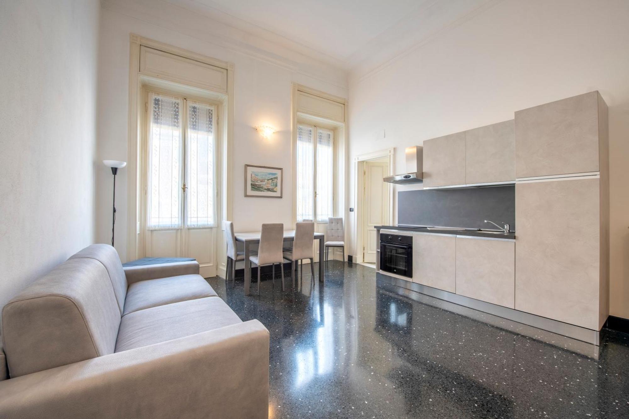236 - Casa Corso Colombo - Centro Storico, Mare E Spiaggia A 200M - Parcheggio Gratis Incluso 东塞斯特里 外观 照片