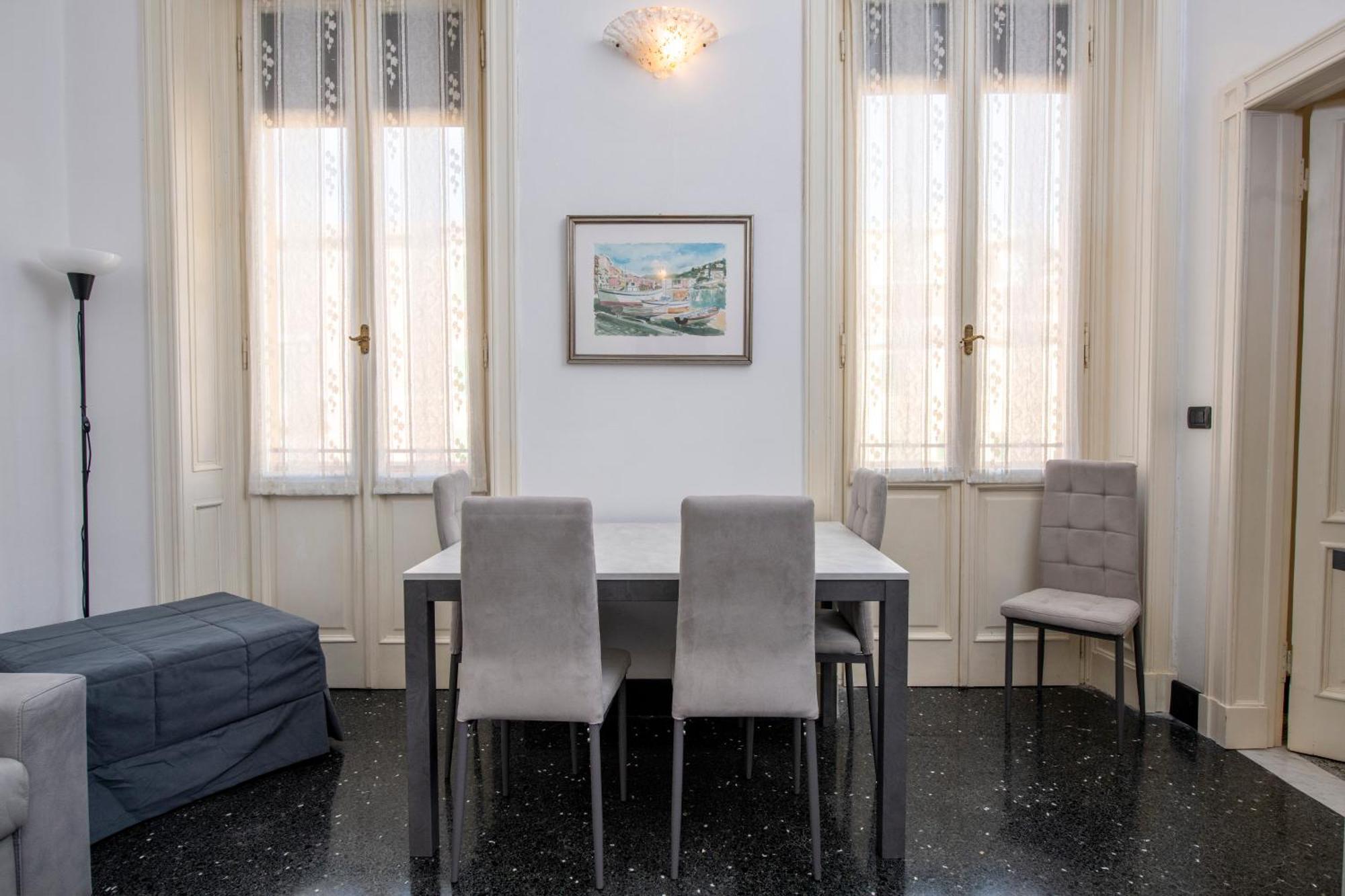 236 - Casa Corso Colombo - Centro Storico, Mare E Spiaggia A 200M - Parcheggio Gratis Incluso 东塞斯特里 外观 照片